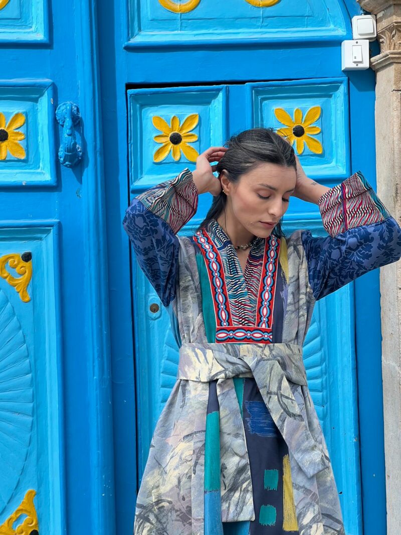Kaftan Karachi BLUE – Image 3