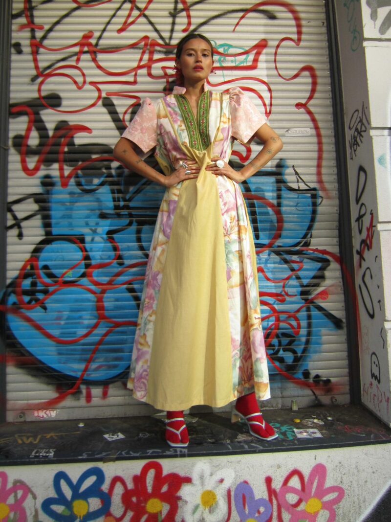 Kaftan KARACHI Yellow 2
