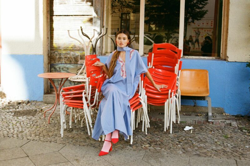 Kaftan Duo Blue – Image 9